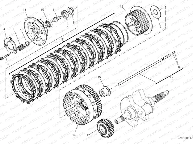 CLUTCH (FCC) [MOD:SCR11PRO]