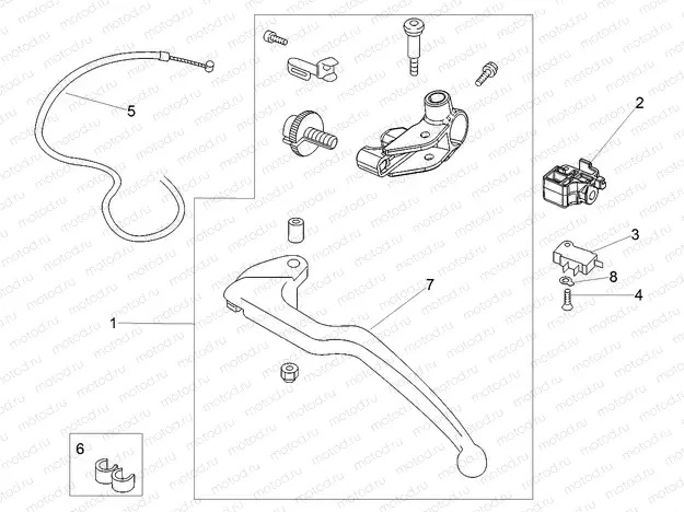 Clutch lever