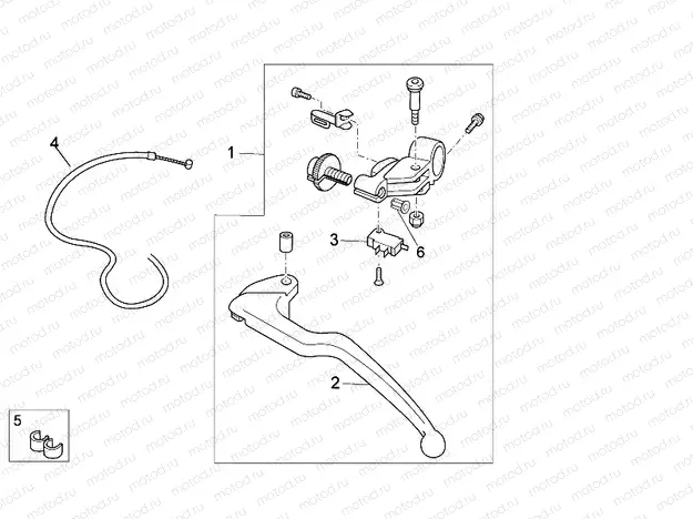 Clutch lever