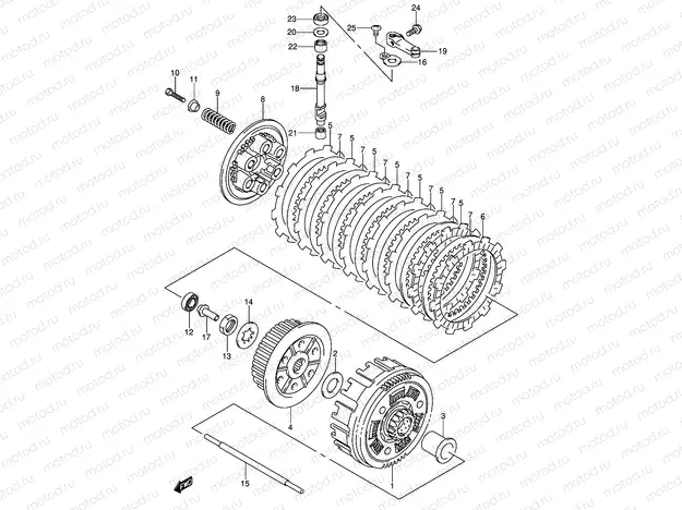 CLUTCH (MODEL K3/K4)