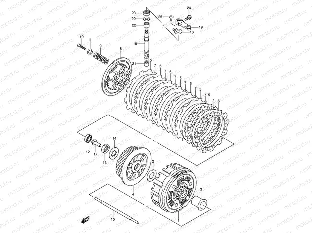 CLUTCH (MODEL K3/K4)