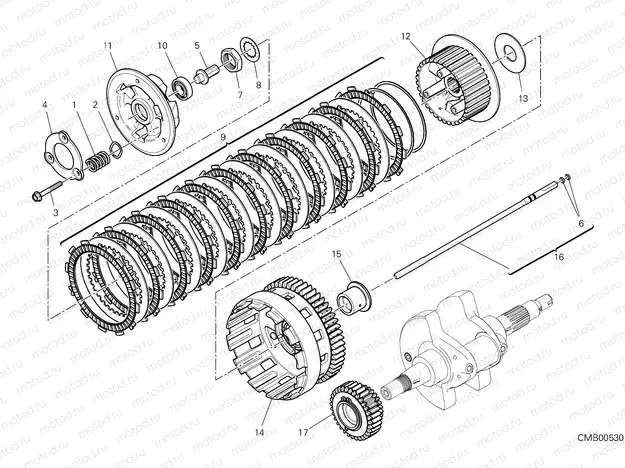 CLUTCH [MOD:HYM 950]