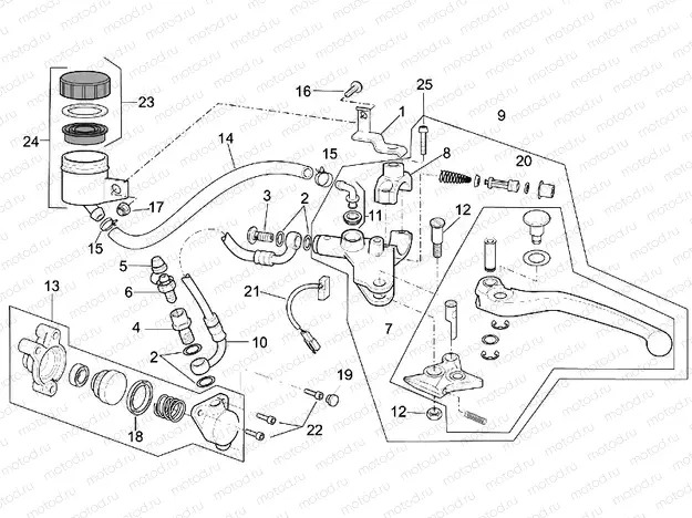 Clutch pump