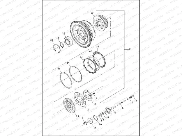 CLUTCH - TWIN CAM 103â¢