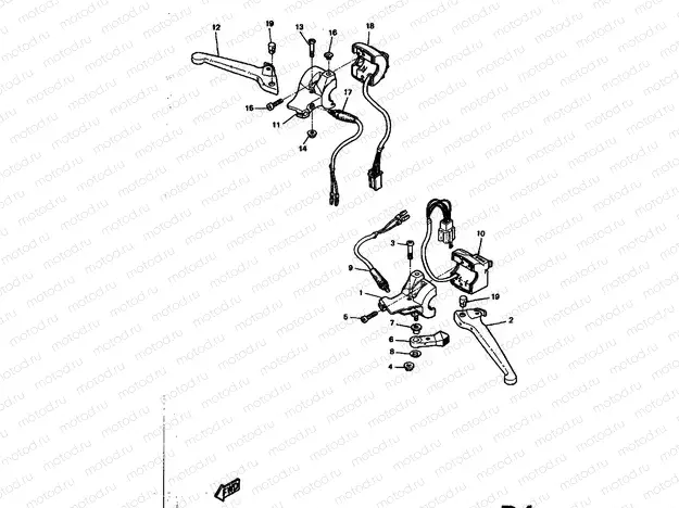 COMMUTATEUR ET LEVIER