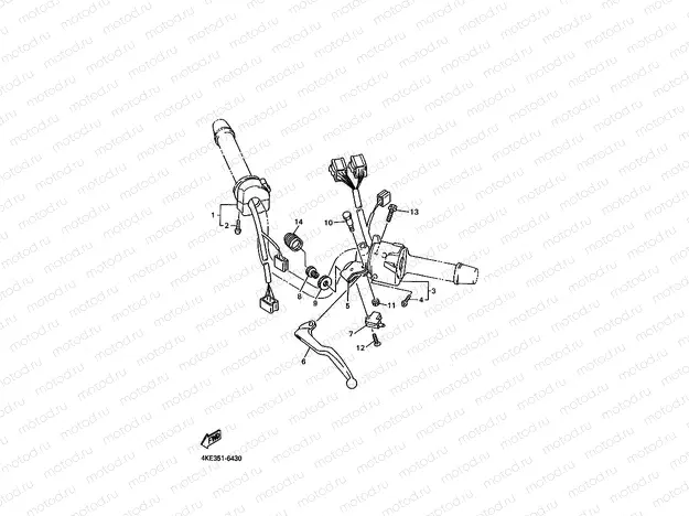 COMMUTATEUR ET LEVIER