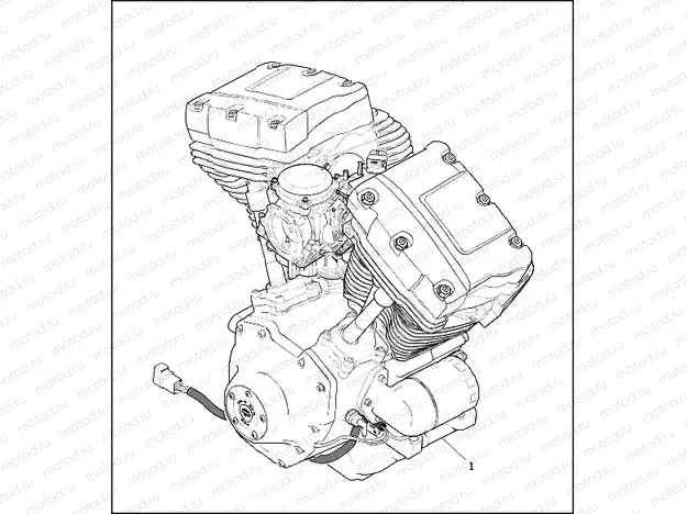 COMPLETE ENGINE - TWIN CAM 88â¢