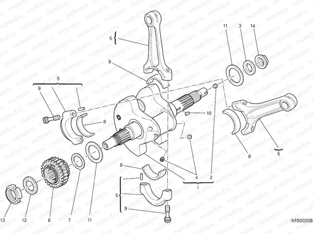CONNECTING RODS [MOD:DVLC]