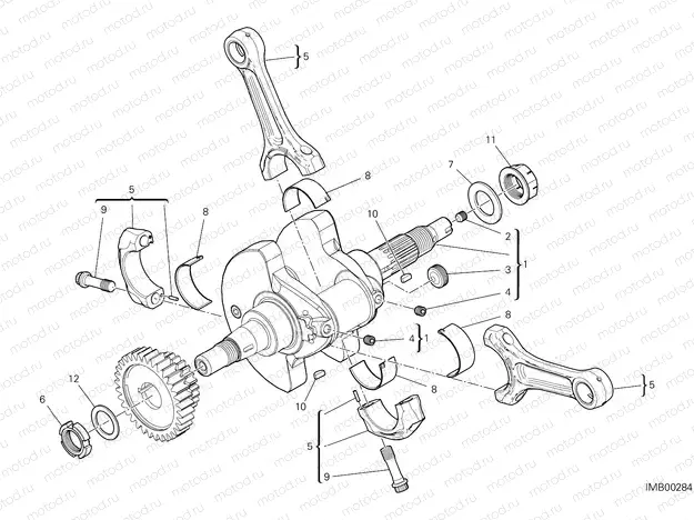 CONNECTING RODS [MOD:M937+]