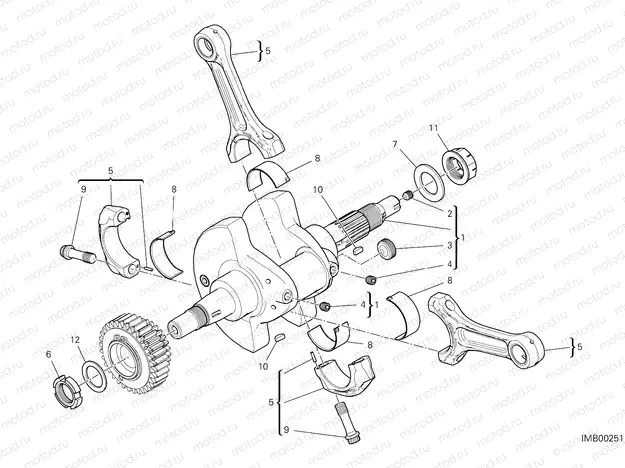 CONNECTING RODS [MOD:MS950S]