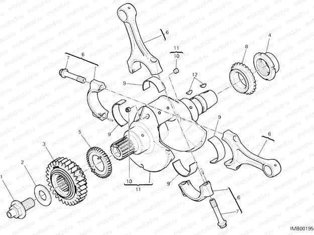 CONNECTING RODS » VALVE DRIVE