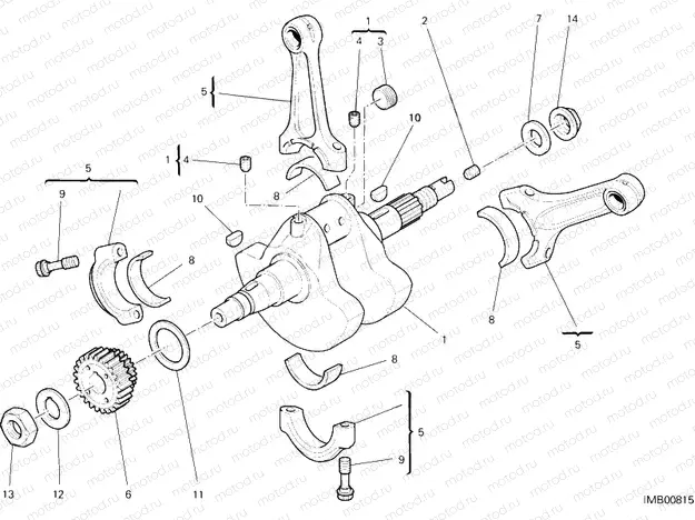 CONNECTING RODS » VALVE DRIVE