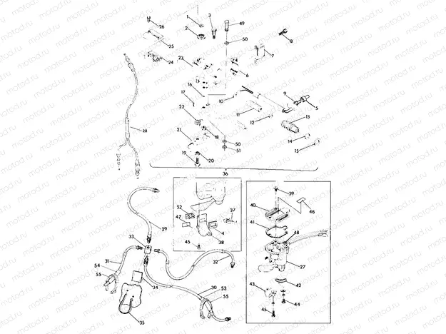 CONTROL ASSEMBLY 250 4x4 / W928127 (4922872287B007) | CONTROL ASSEMBLY 250 4x4 / W928127 (4922872287B007)