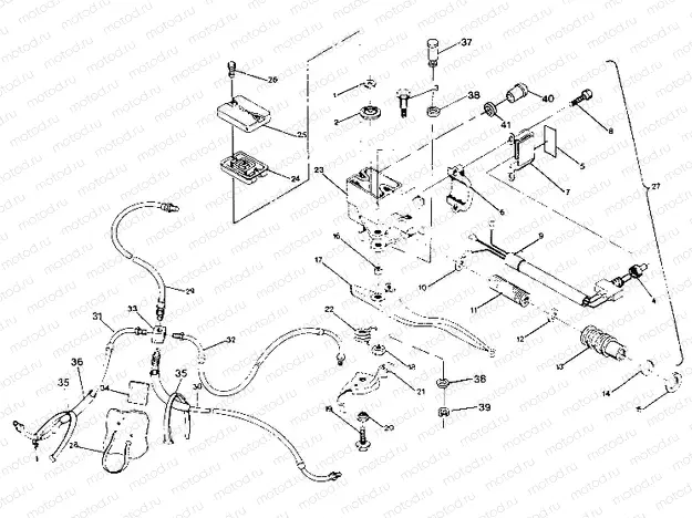 CONTROL ASSEMBLY | CONTROL ASSEMBLY, LH Norwegian 6X6 (4923742374020A)