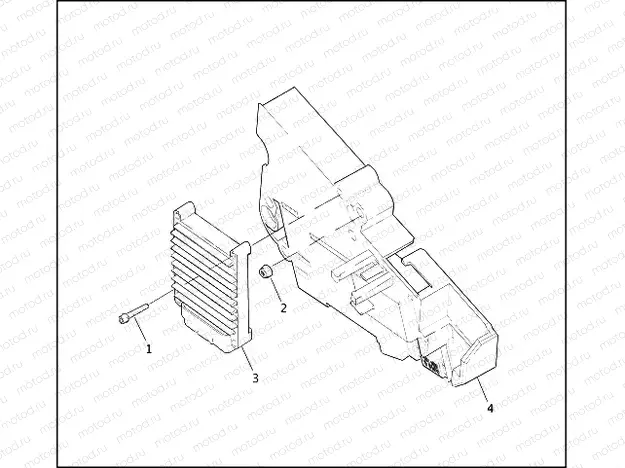 CONTROL MODULE - FUEL INJECTED