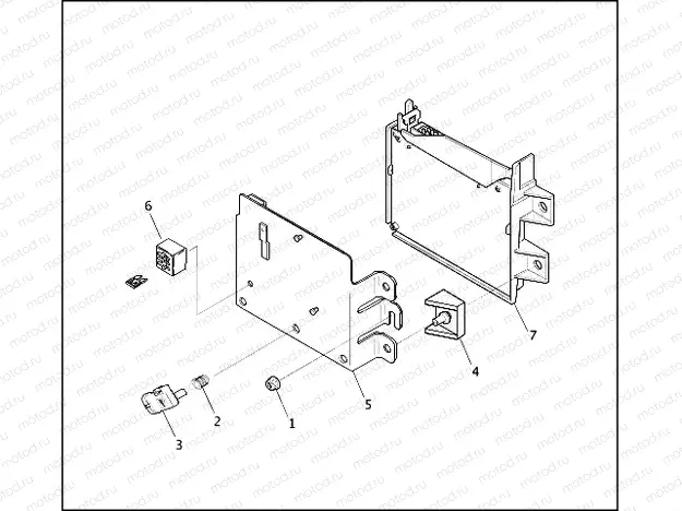 CONTROL MODULE - FUEL INJECTED MODELS