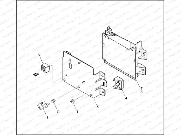 CONTROL MODULE - FUEL INJECTED MODELS