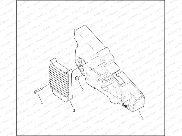CONTROL MODULE - FUEL INJECTED MODELS