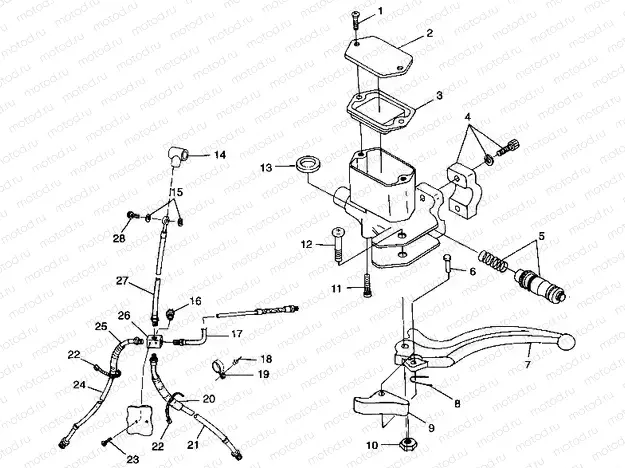CONTROLS - MASTER CYLINDER/BRAKE LINE - A99CH50AC (4952455245b011) | CONTROLS - MASTER CYLINDER/BRAKE LINE - A99CH50AC (4952455245b011)