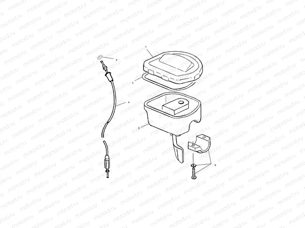 CONTROLS - THROTTLE ASM./CABLE - A00CB32AA (4949354935B006) | CONTROLS - THROTTLE ASM./CABLE - A00CB32AA (4949354935B006)