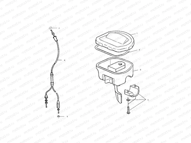 CONTROLS - THROTTLE ASM./CABLE - A01CG38CA (4963916391B006) | CONTROLS - THROTTLE ASM./CABLE - A01CG38CA (4963916391B006)