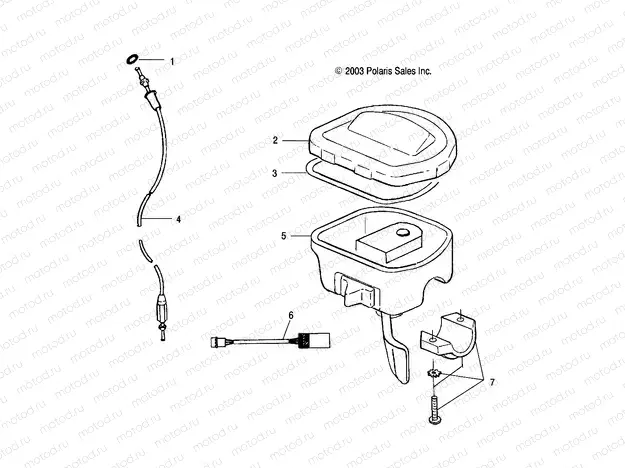 CONTROLS-THROTTLE ASM/CABLE - A04CH68AP/AQ/AU/CU (4987468746B10) | CONTROLS-THROTTLE ASM/CABLE - A04CH68AP/AQ/AU/CU (4987468746B10)