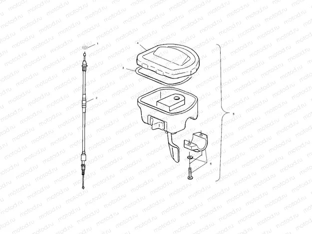 CONTROLS - THROTTLE ASM./CABLE - A99CH45IA (4949154915B008) | CONTROLS - THROTTLE ASM./CABLE - A99CH45IA (4949154915B008)