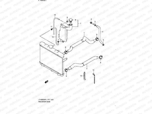 COOLER PIPE