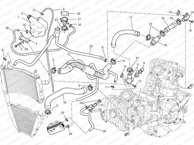 COOLING CIRCUIT [MOD:F848]