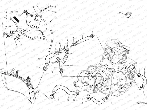 COOLING CIRCUIT [MOD:HYM 950]
