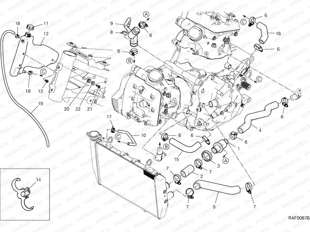 COOLING CIRCUIT [MOD:MS1260GT]