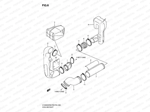 COOLING DUCT