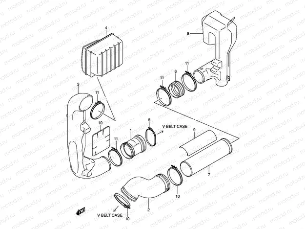 COOLING DUCT