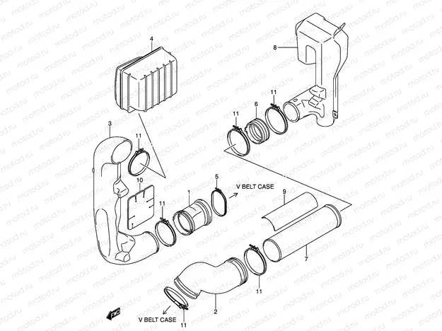 COOLING DUCT