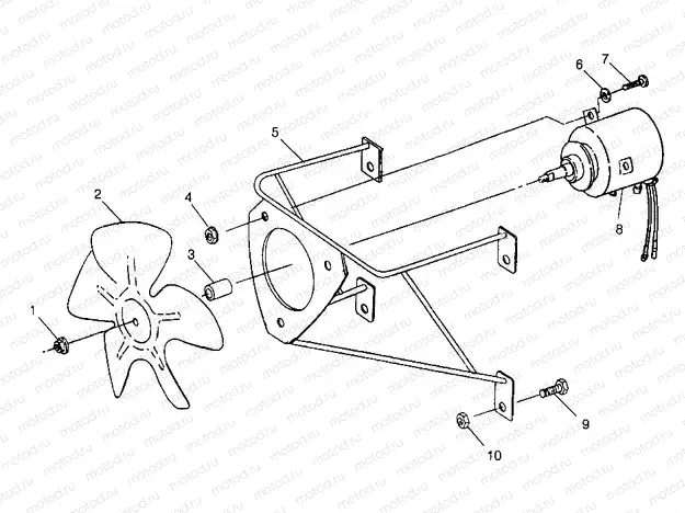 COOLING SYSTEM (300) XPRESS 300 W969530 (4935923592A014) | COOLING SYSTEM (300) XPRESS 300 W969530 (4935923592A014)