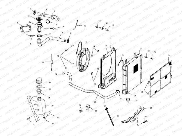 COOLING SYSTEM - A00CH50AA (4954805480A013) | COOLING SYSTEM - A00CH50AA (4954805480A013)