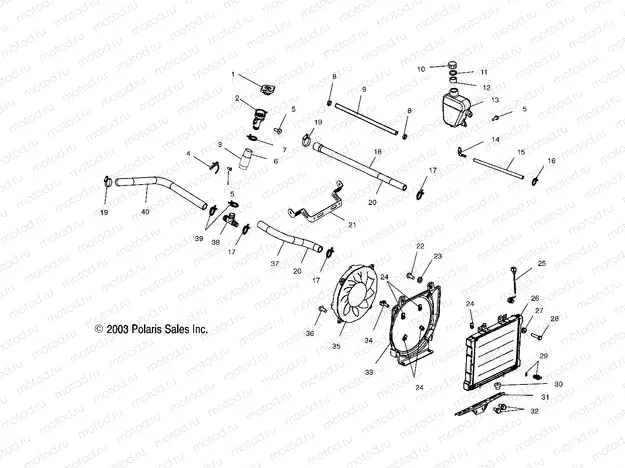 COOLING SYSTEM - A04CH59AK/AL/AN/AQ/AW (4987318731A10) | COOLING SYSTEM - A04CH59AK/AL/AN/AQ/AW (4987318731A10)