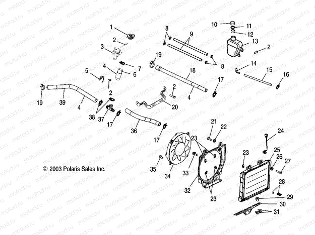 COOLING SYSTEM - A04CH68AP/AQ/AU/CU (4987468746A10) | COOLING SYSTEM - A04CH68AP/AQ/AU/CU (4987468746A10)