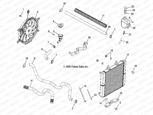 COOLING SYSTEM - A07TH50EA (4999204069920406B02) | COOLING SYSTEM - A07TH50EA (4999204069920406B02)