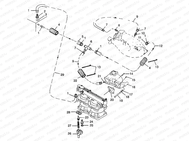 COOLING SYSTEM - B984673 (4945164516b009) | COOLING SYSTEM - B984673 (4945164516b009)