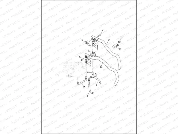 COOLING SYSTEM, ENGINE, TWIN-COOLEDâ¢