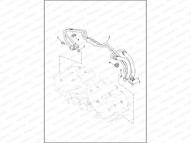 COOLING SYSTEM, ENGINE, TWIN-COOLEDâ¢