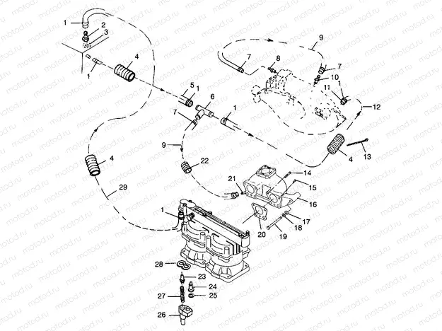 COOLING SYSTEM - I984573 (4946554655b008) | COOLING SYSTEM - I984573 (4946554655b008)