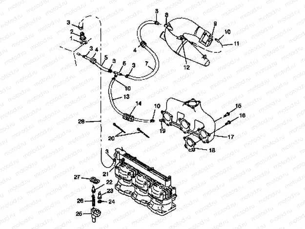 COOLING SYSTEM - I984690 (4945114511b009) | COOLING SYSTEM - I984690 (4945114511b009)