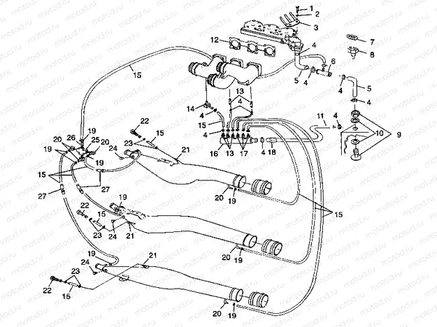 COOLING SYSTEM - I984978 (4945834583b010) | COOLING SYSTEM - I984978 (4945834583b010)