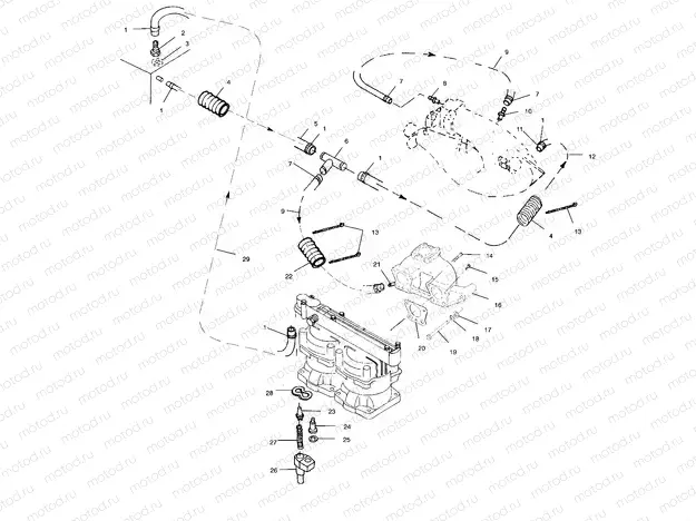 COOLING SYSTEM - W004673D (4955755575B009) | COOLING SYSTEM - W004673D (4955755575B009)
