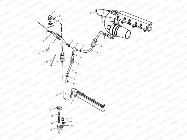 COOLING SYSTEM - W025098D/W025098C/W025098I (4971447144B07) | COOLING SYSTEM - W025098D/W025098C/W025098I (4971447144B07)
