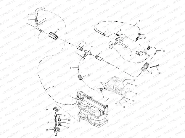COOLING SYSTEM - W025297D/W025297I (4975477547B06) | COOLING SYSTEM - W025297D/W025297I (4975477547B06)