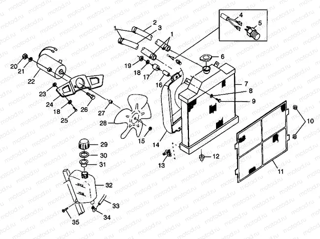 COOLING SYSTEM - W98CH50AB (4945714571a012) | COOLING SYSTEM - W98CH50AB (4945714571a012)