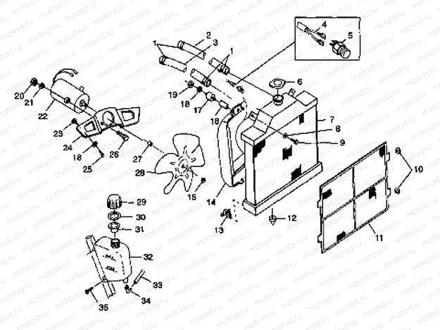 COOLING SYSTEM - W98CH50A(C)(D)(E)(F) (4950135013a012) | COOLING SYSTEM - W98CH50A(C)(D)(E)(F) (4950135013a012)